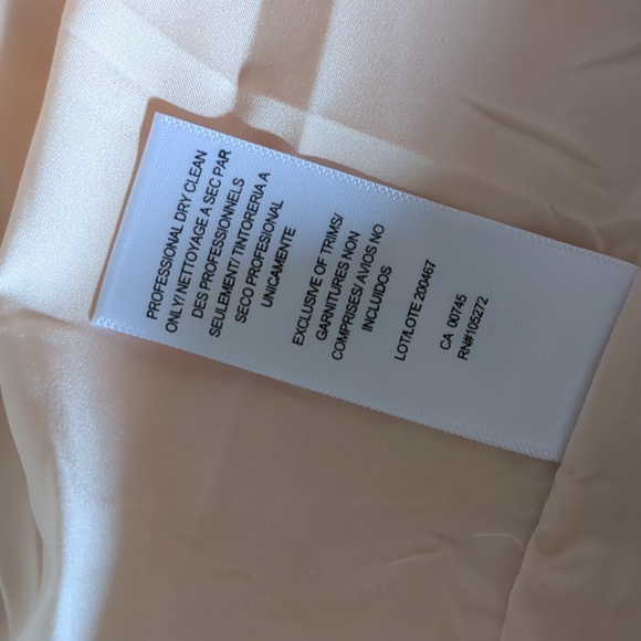 Kay Unger Ingrid Mango Jacquard Empire Waist Wide Leg Jumpsuit - Picture 13 of 16